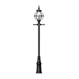 Victorian globe lamp post in cast iron 3.28m (H202)