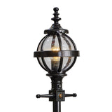 Victorian globe lamp post in cast iron 1.4m (H204)