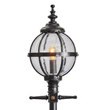 Victorian globe lamp post in cast iron 2.7m (H206)