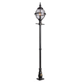 Victorian globe lamp post in cast iron 2.7m (H206)