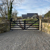 Victorian globe pier light in cast iron for flat pier caps 0.79m (H251)