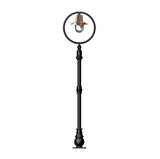 Copper railway style lamp post in cast iron and steel 1.49m (H314C)