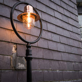 Copper railway style lamp post in cast iron and steel 2.73m (H316C)