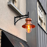 Large classical railway style wall light 0.8m (H340)