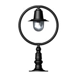 Classic railway style pier light for flat pier caps 0.59m (H352)