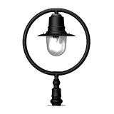 Classic railway style pier light for narrow pier caps 0.81m (H353)
