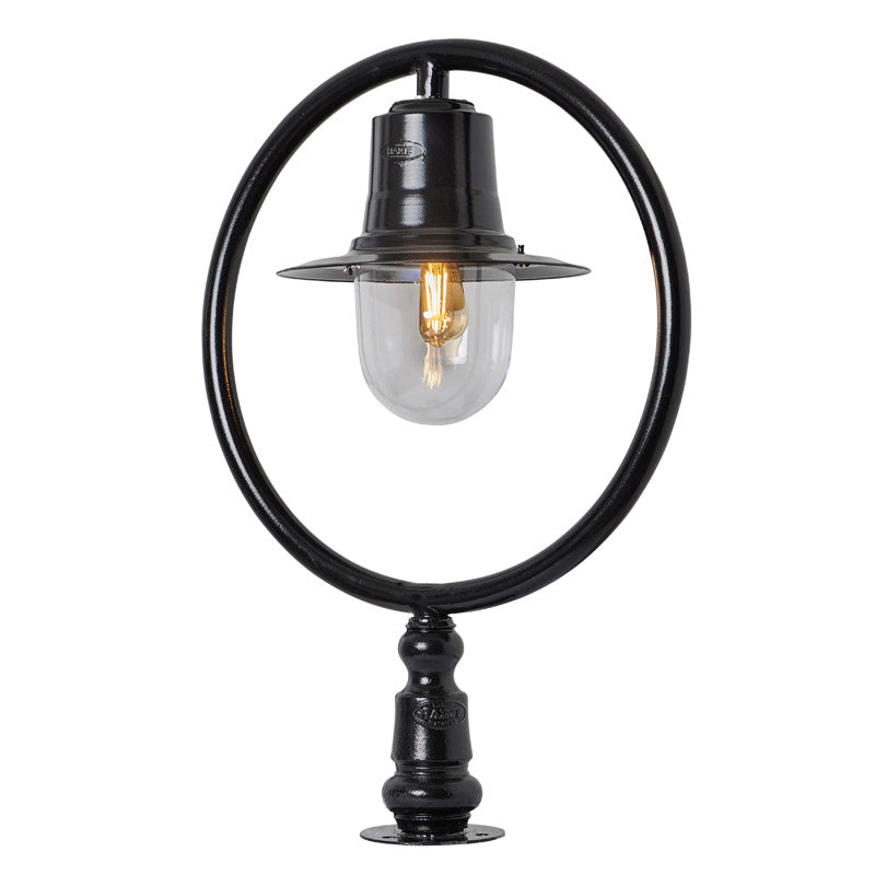 Classic railway style pier light for narrow pier caps 0.81m (H353)