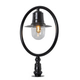 Classic railway style pier light for narrow pier caps 0.81m (H353)