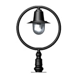 Classic railway style pier light for narrow pier caps 0.52m (H354)