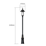 Georgian style lamp post 3.2m (H402)