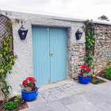 Victorian traditional cast iron bulkhead light 0.37m (H044)