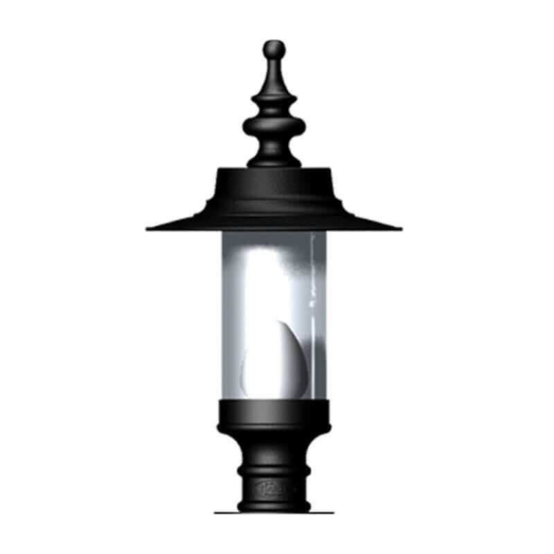 Georgian style pier light in cast iron and steel 0.58m (H453)