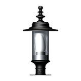 Georgian style pier light in cast iron and steel 0.39m (H454)