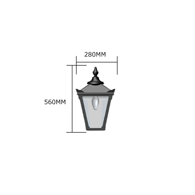 Victorian traditional bulkhead light 0.56m (H045)