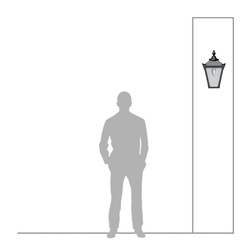 Victorian traditional bulkhead light 0.56m (H045)