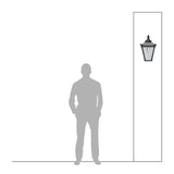 Victorian traditional bulkhead light 0.56m (H045)