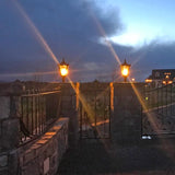 Victorian traditional cast iron pier light for flat pier caps 0.7m (H051)