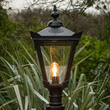 Victorian traditional cast iron pedestal light 1.54m (H813)
