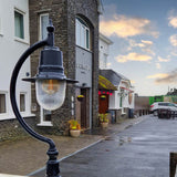 Vintage tear drop pier light for flat piers 0.98m (H551)