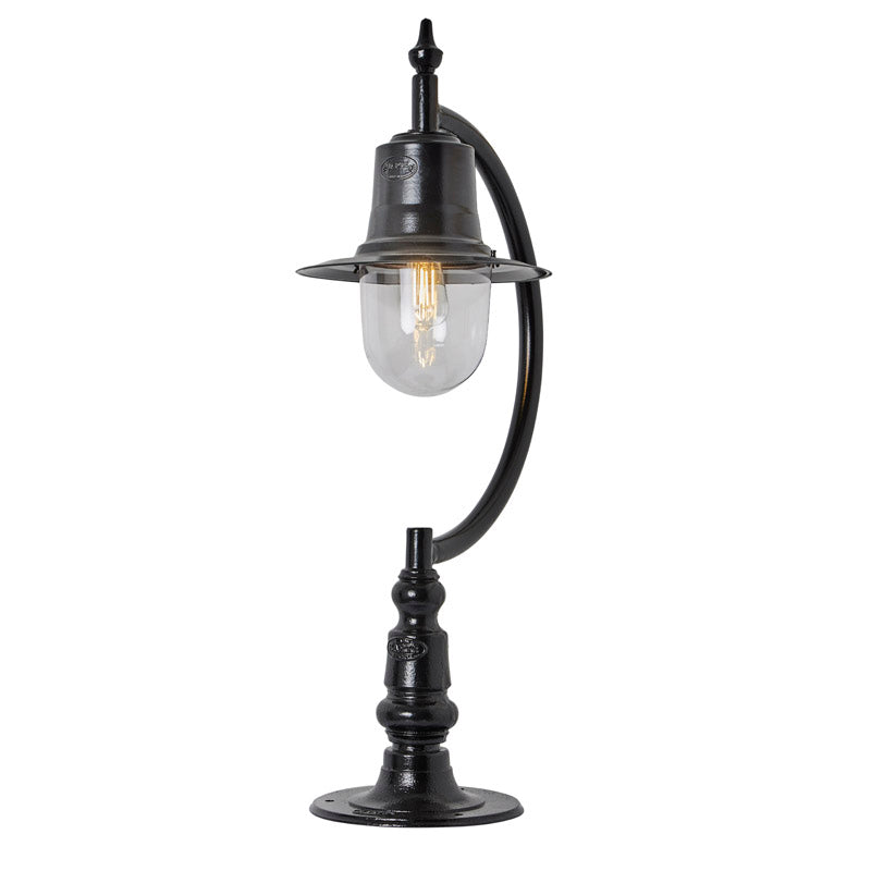 Vintage tear drop pier light for flat piers 0.98m (H551)