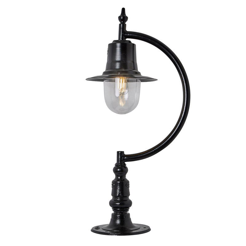 Vintage tear drop pier light for flat piers 0.98m (H551)