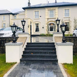 Victorian traditional cast iron pedestal light 1.1m (H008)