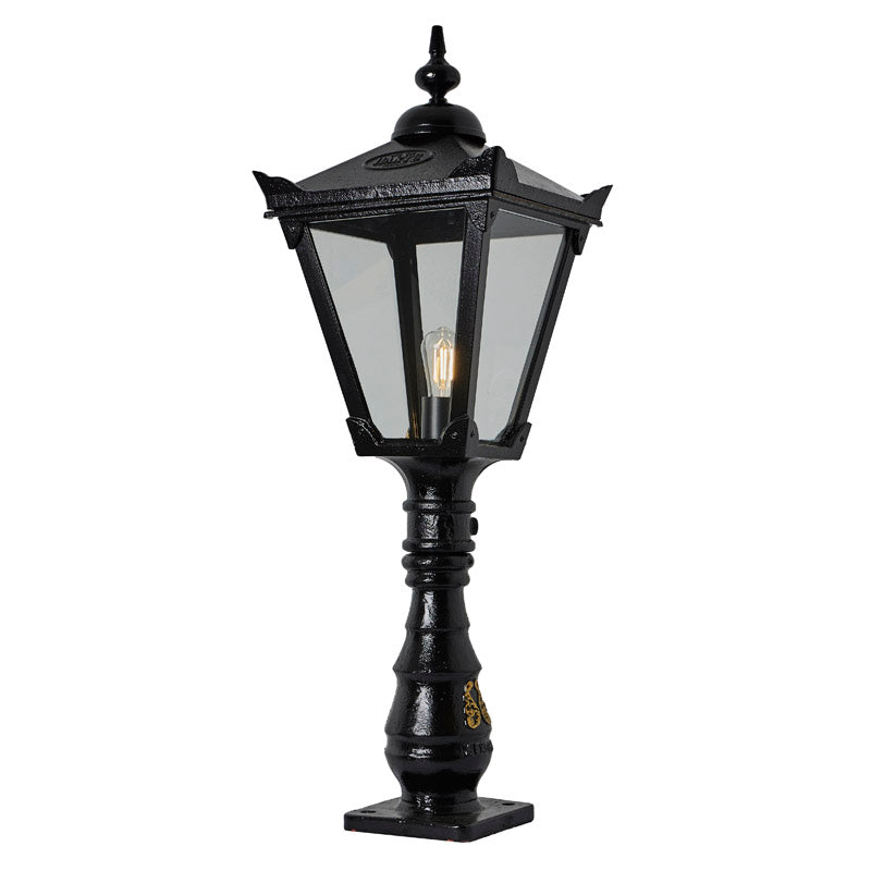 Victorian traditional cast iron pedestal light 1.16m (H808)