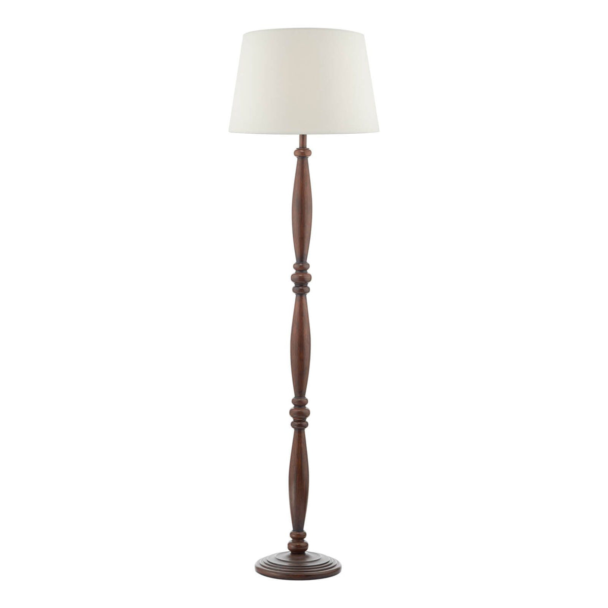 Hayward Floor Lamp Wood Effect With Shade