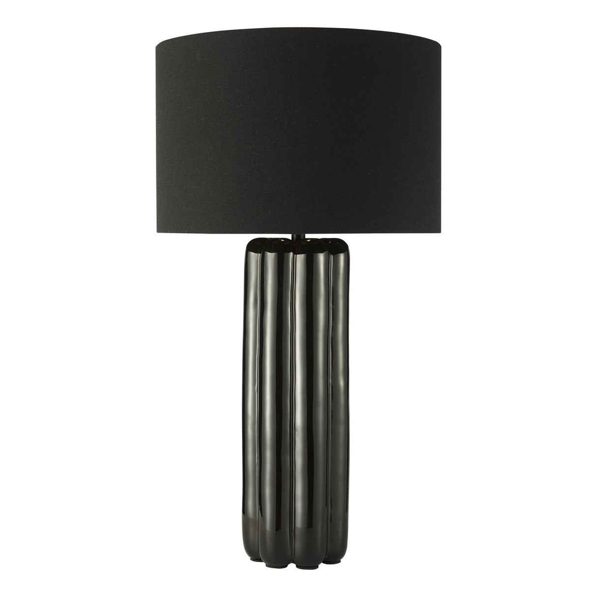Hebron Table Lamp Black With Shade