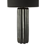 Hebron Table Lamp Black With Shade