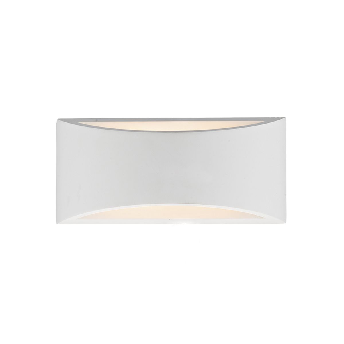 Hove 2 Light Wall Washer Plaster
