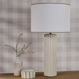Idella Table Lamp Taupe With Shade