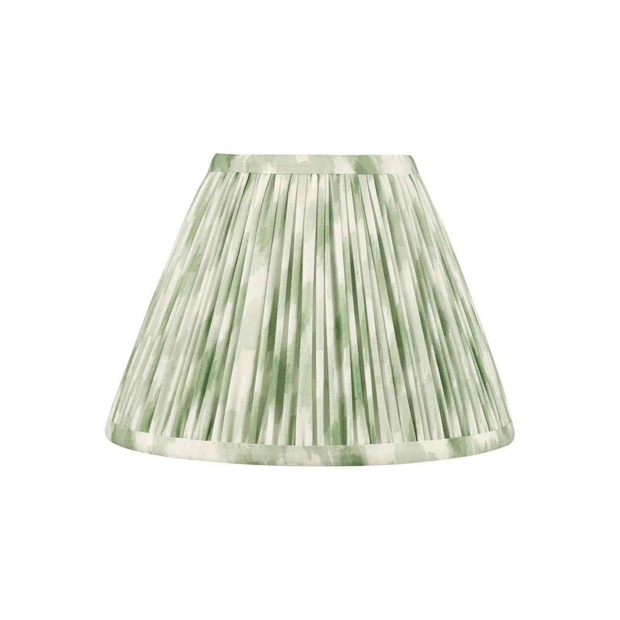 Ikat Green Cotton Empire Shade 25cm 25cm