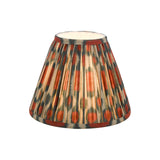 Ikat Red Cotton Empire Shade 25cm 25cm
