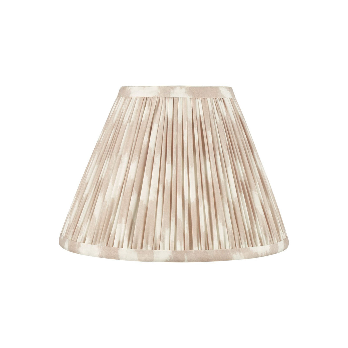 Ikat Taupe Cotton Empire Shade 25cm 25cm