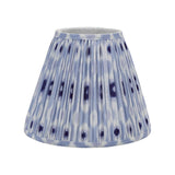 Ikat Blue Cotton Empire Shade 30cm 30cm