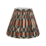 Ikat Red Cotton Empire Shade 30cm 30cm