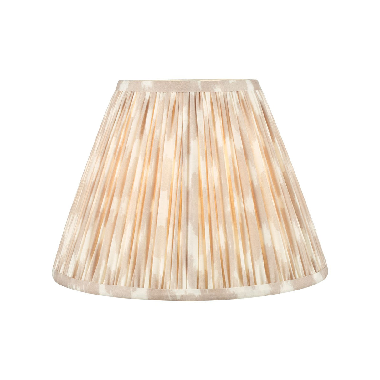 Ikat Taupe Cotton Empire Shade 30cm 30cm