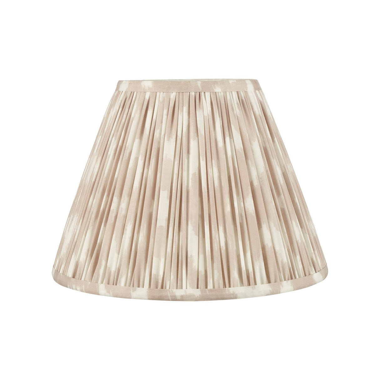 Ikat Taupe Cotton Empire Shade 30cm 30cm