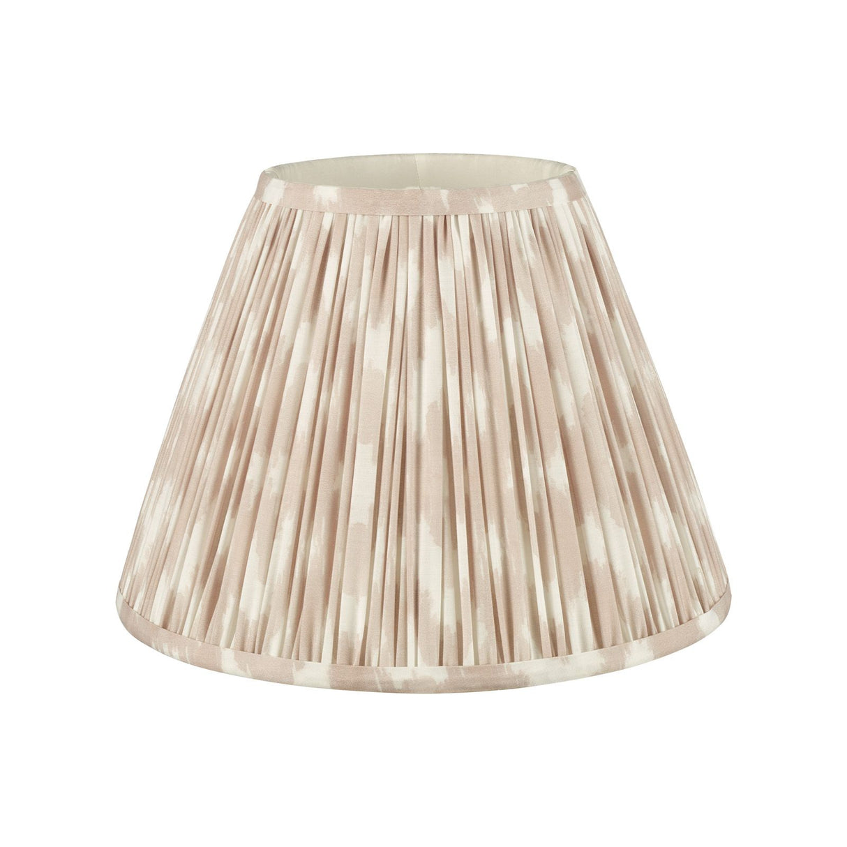 Ikat Taupe Cotton Empire Shade 30cm 30cm