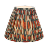 Ikat Red Cotton Empire Shade 35cm 35cm