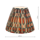 Ikat Red Cotton Empire Shade 35cm 35cm