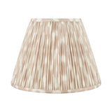 Ikat Taupe Cotton Empire Shade 35cm 35cm