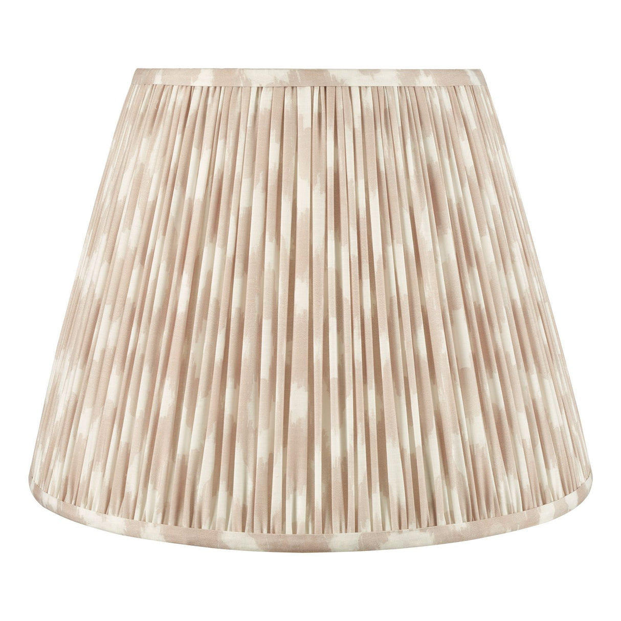 Ikat Taupe Cotton Empire Shade 40cm 40cm