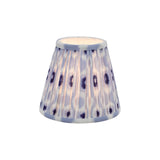 Ikat Blue Cotton Empire Shade 15cm 15cm