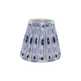 Ikat Blue Cotton Empire Shade 15cm 15cm