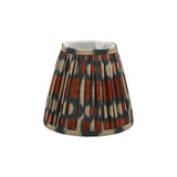 Ikat Red Cotton Empire Shade 15cm 15cm