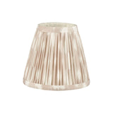 Ikat Taupe Cotton Empire Shade 15cm 15cm