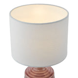 Inci Table Lamp Pink With Shade