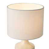 Inci Table Lamp Cream With Shade